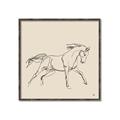 Picture of Sketched Horse II  _GroupedProduct_Square_Canvas_Framed_