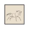 Picture of Sketched Horse II  _GroupedProduct_Square_Canvas_Framed_