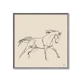 Picture of Sketched Horse II  _GroupedProduct_Square_Canvas_Framed_