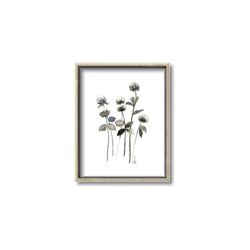 Picture of Black Botanical I  _GroupedProduct_Rectangle_Portrait_Canvas_Framed_
