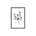 Picture of Black Botanical I  _GroupedProduct_Rectangle_Portrait_Canvas_Framed_