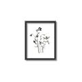 Picture of Black Botanical II  _GroupedProduct_Rectangle_Portrait_Canvas_Framed_