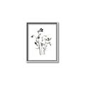Picture of Black Botanical II  _GroupedProduct_Rectangle_Portrait_Canvas_Framed_