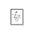 Picture of Black Botanical II  _GroupedProduct_Rectangle_Portrait_Canvas_Framed_