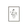 Picture of Black Botanical II  _GroupedProduct_Rectangle_Portrait_Canvas_Framed_
