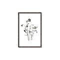 Picture of Black Botanical II  _GroupedProduct_Rectangle_Portrait_Canvas_Framed_