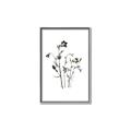 Picture of Black Botanical II  _GroupedProduct_Rectangle_Portrait_Canvas_Framed_