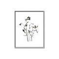 Picture of Black Botanical II  _GroupedProduct_Rectangle_Portrait_Canvas_Framed_