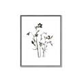 Picture of Black Botanical II  _GroupedProduct_Rectangle_Portrait_Canvas_Framed_