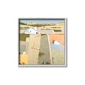Picture of Multicolour Farm Landscape _GroupedProduct_Square_Canvas_Framed_