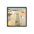 Picture of Multicolour Farm Landscape _GroupedProduct_Square_Canvas_Framed_