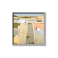 Picture of Multicolour Farm Landscape _GroupedProduct_Square_Canvas_Framed_