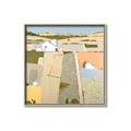 Picture of Multicolour Farm Landscape _GroupedProduct_Square_Canvas_Framed_