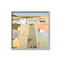 Picture of Multicolour Farm Landscape _GroupedProduct_Square_Canvas_Framed_