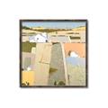 Picture of Multicolour Farm Landscape _GroupedProduct_Square_Canvas_Framed_