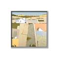 Picture of Multicolour Farm Landscape _GroupedProduct_Square_Canvas_Framed_