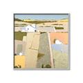 Picture of Multicolour Farm Landscape _GroupedProduct_Square_Canvas_Framed_