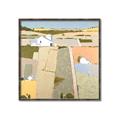 Picture of Multicolour Farm Landscape _GroupedProduct_Square_Canvas_Framed_