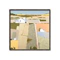 Picture of Multicolour Farm Landscape _GroupedProduct_Square_Canvas_Framed_
