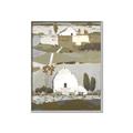 Picture of Layered Farm Landscape I  _GroupedProduct_Rectangle_Portrait_Canvas_Framed_