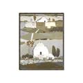 Picture of Layered Farm Landscape I  _GroupedProduct_Rectangle_Portrait_Canvas_Framed_