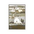 Picture of Layered Farm Landscape I  _GroupedProduct_Rectangle_Portrait_Canvas_Framed_