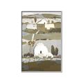 Picture of Layered Farm Landscape I  _GroupedProduct_Rectangle_Portrait_Canvas_Framed_