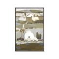Picture of Layered Farm Landscape I  _GroupedProduct_Rectangle_Portrait_Canvas_Framed_