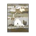 Picture of Layered Farm Landscape I  _GroupedProduct_Rectangle_Portrait_Canvas_Framed_