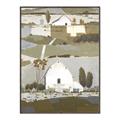 Picture of Layered Farm Landscape I  _GroupedProduct_Rectangle_Portrait_Canvas_Framed_