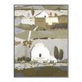 Picture of Layered Farm Landscape I  _GroupedProduct_Rectangle_Portrait_Canvas_Framed_