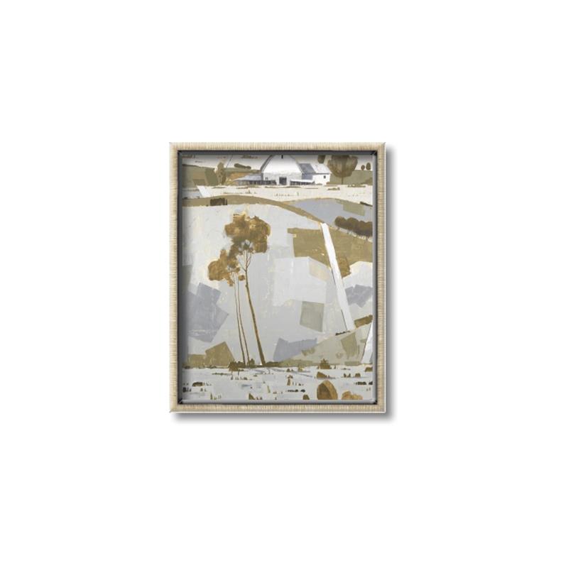 Picture of Layered Farm Landscape II  _GroupedProduct_Rectangle_Portrait_Canvas_Framed_