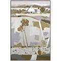Picture of Layered Farm Landscape II  _GroupedProduct_Rectangle_Portrait_Canvas_Framed_