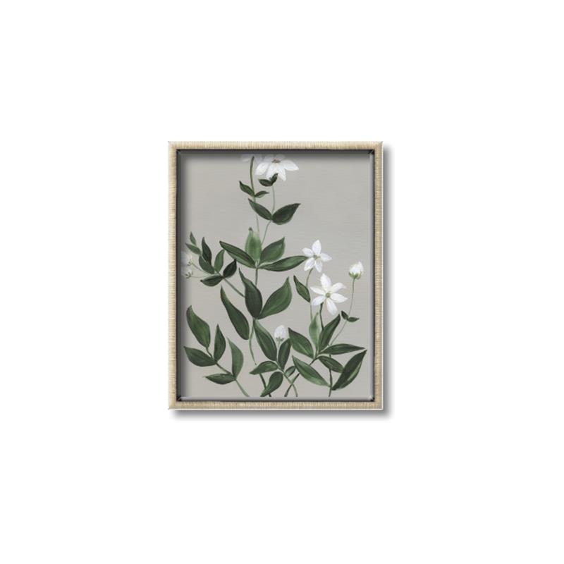 Picture of White flower III _GroupedProduct_Rectangle_Portrait_Canvas_Framed_