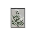 Picture of White flower III _GroupedProduct_Rectangle_Portrait_Canvas_Framed_