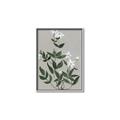 Picture of White flower III _GroupedProduct_Rectangle_Portrait_Canvas_Framed_