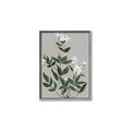 Picture of White flower III _GroupedProduct_Rectangle_Portrait_Canvas_Framed_