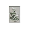 Picture of White flower III _GroupedProduct_Rectangle_Portrait_Canvas_Framed_