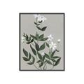 Picture of White flower III _GroupedProduct_Rectangle_Portrait_Canvas_Framed_