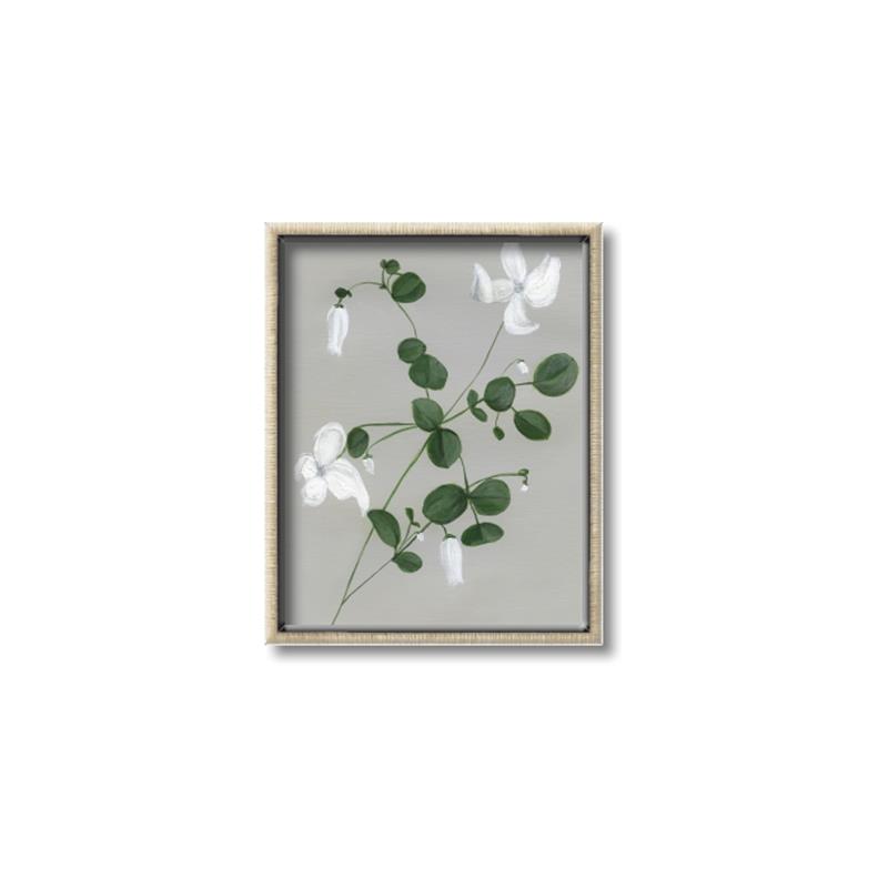 Picture of White flower IV _GroupedProduct_Rectangle_Portrait_Canvas_Framed_
