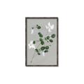 Picture of White flower IV _GroupedProduct_Rectangle_Portrait_Canvas_Framed_