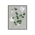 Picture of White flower IV _GroupedProduct_Rectangle_Portrait_Canvas_Framed_