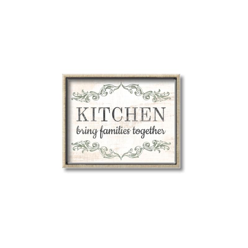 Picture of Kitchen Brings Family Together _GroupedProduct_Rectangle_Landscape_Canvas_Framed_