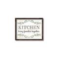 Picture of Kitchen Brings Family Together _GroupedProduct_Rectangle_Landscape_Canvas_Framed_