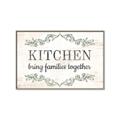 Picture of Kitchen Brings Family Together _GroupedProduct_Rectangle_Landscape_Canvas_Framed_