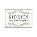 Picture of Kitchen Brings Family Together _GroupedProduct_Rectangle_Landscape_Canvas_Framed_