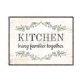 Picture of Kitchen Brings Family Together _GroupedProduct_Rectangle_Landscape_Canvas_Framed_