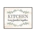Picture of Kitchen Brings Family Together _GroupedProduct_Rectangle_Landscape_Canvas_Framed_