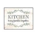 Picture of Kitchen Brings Family Together _GroupedProduct_Rectangle_Landscape_Canvas_Framed_