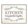Picture of Kitchen Brings Family Together _GroupedProduct_Rectangle_Landscape_Canvas_Framed_